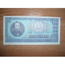 Bancnota 100 lei 1966
